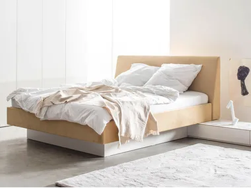 MIRIA 10 - Double bed with upholstered headboard by Sudbrock Möbelhandwerk - view 2